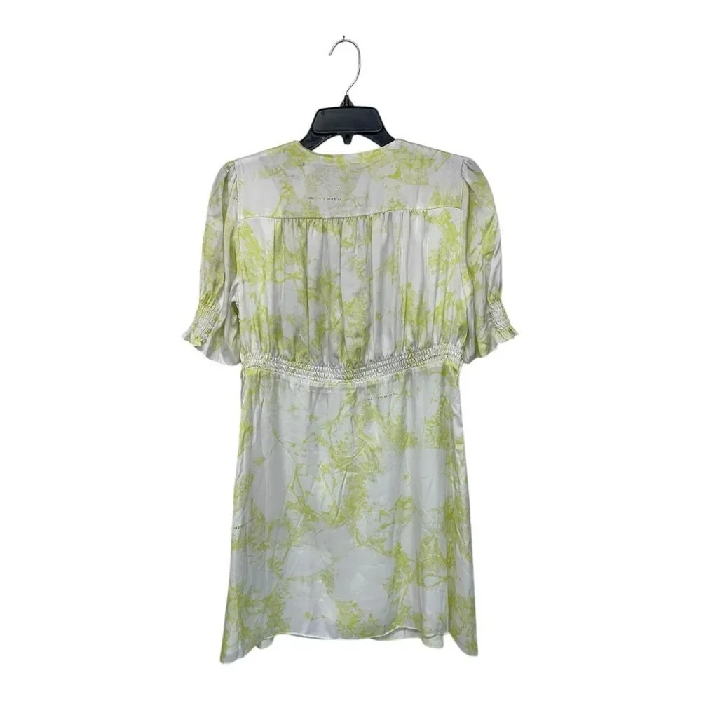 NWT ALLSAINTS | Citrus Yellow Demi Marama‎ Dress 6